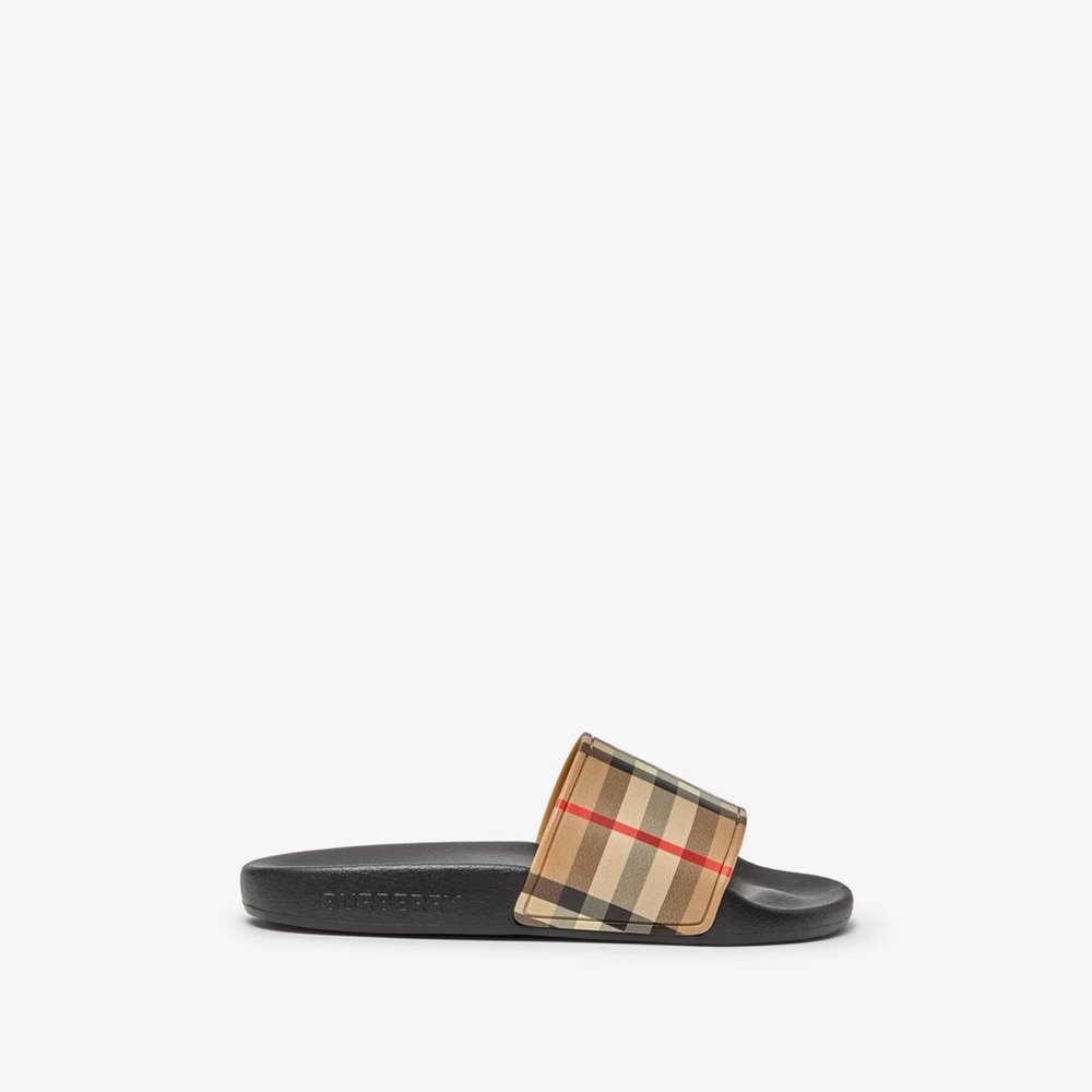 Burberry Vintage Check Slides